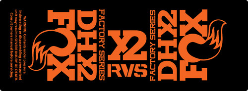 Fox float dhx2 factory rear - dhx2,