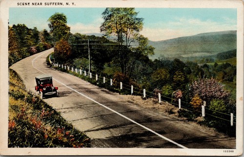 Postcard scene near - scene, suffern