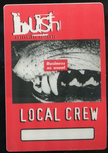Vintage 1997 bush concert - bush,