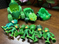 PJ Masks Bundle Gecko Figures and Vehicles Action Figures Toy Bundle
