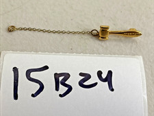 Gavel Tie Tack Lapel Pin