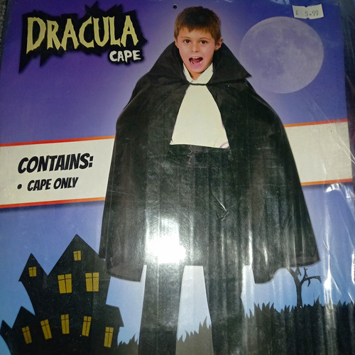 Childrens dracula cape - dracula, only