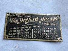 Vintage the yoxford garage - the,