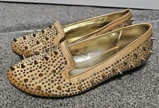 NEW ODEON GOLD SATIN SPIKE