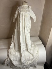 BEAUTIFUL ANTIQUE  BABIES CHRISTENING GOWN /ROBE/NIGHT DRESS (B2)
