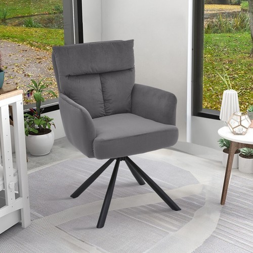 Grey velvet fabric rotating - grey,