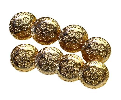 Vintage buttons 1980s 16mm - vintage,