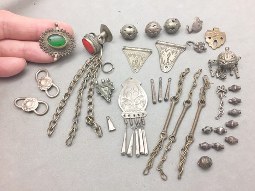 Ethnic jewelry salvaged parts - jewelry,
