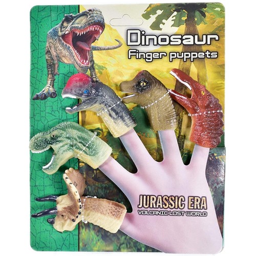 Dinosaur finger puppets - finger,