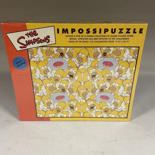 Simpsons donut impossipuzzle - donut,