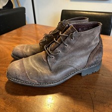 Timberland Earthkeeper Leather Laced City Ankle Chukka Boots Mens UK 8 Wide