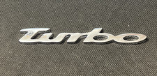 TURBO -  CAR BADGE / EMBLEM - 135 X 20 MM