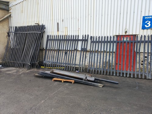 Palisade gate and panels - panels, for