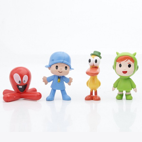 7pcs set cartoon pocoyo - cartoon, zinkia