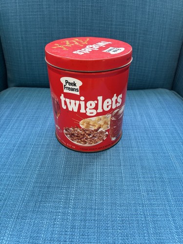 Vintage twiglets tin peek - vintage,