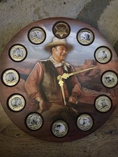 John Wayne Clock Base And Coins, The Bradford Exchange 2022