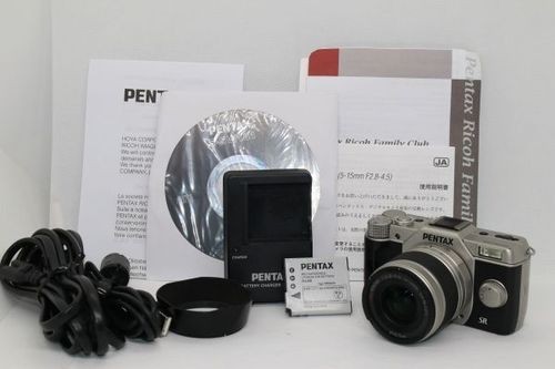 Pentax q10 4mp silver - q10,