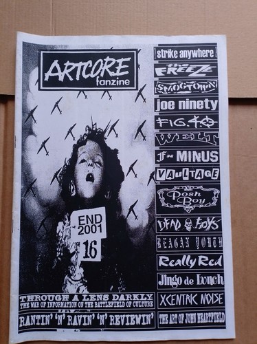 Artcore fanzine punk - artcore,