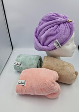 Soft plush hair wrap drying - plush,