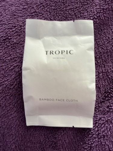 New tropics bamboo face cloth - new,