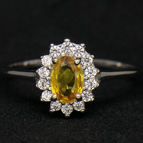 Natural yellow sapphire - natural,