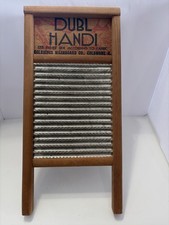 Vintage Dubl Handi Washboard