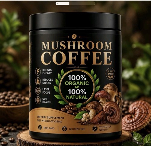 Mushroom coffee blend - coffee,