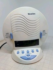 1980s Westclox 990986 Natural Sounds Alarm Clock Vintage