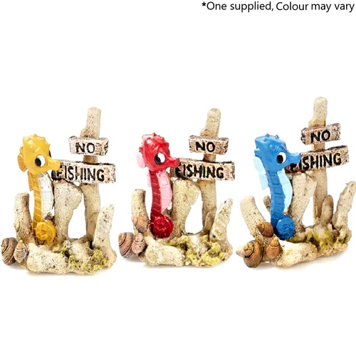 Fishing seahorse aqua - fishing,