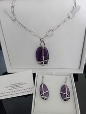 semi precious Amythest stone