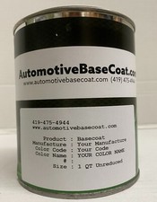 MERCEDES BENZ BASECOAT PAINT