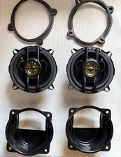 Kenwood KFC-HQ132 4ohm 80watts 5 1/2” Pair Door Speakers Very Good Condition