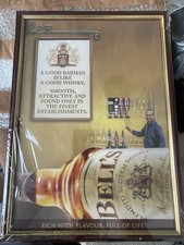 Vintage Bells Scotch Whisky Advertising Sign Early 2000’s