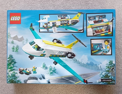 Lego city air ambulance plane - air,