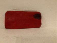 Vintage Pencil Case Red and