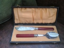 Vintage Boxed Silver Plated