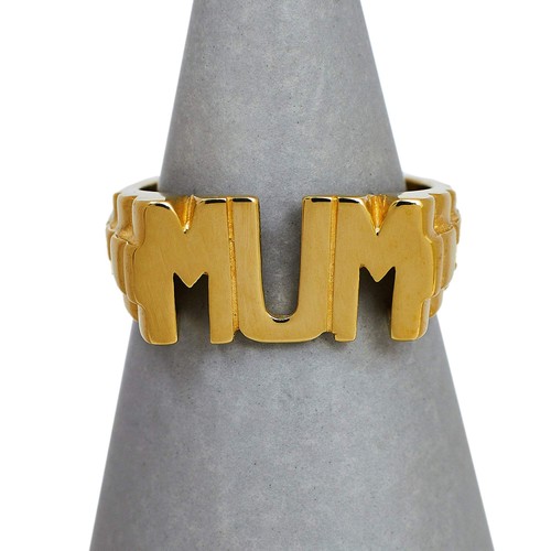 Pre owned 9ct gold mum - 9ct, ring
