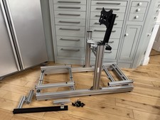 Sim-Lab GT1 Evo Style Sim Racing Cockpit with Shifter and monitor Mount