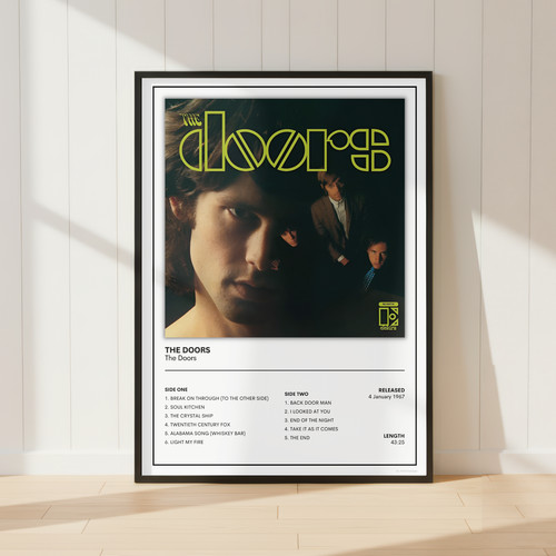 The doors jim morrison print - doors,