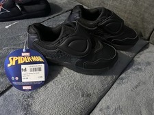 New Marvel Spider-Man Black easy fasten School Shoes Trainers Size 1 eur 33