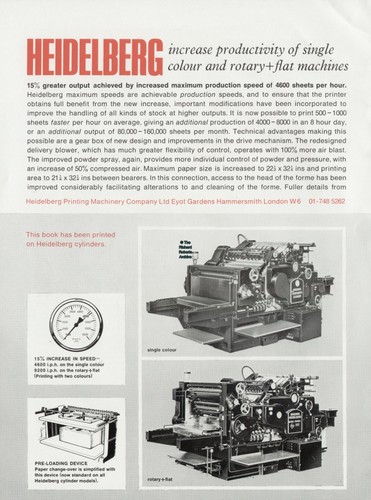 Original 1967 advert for