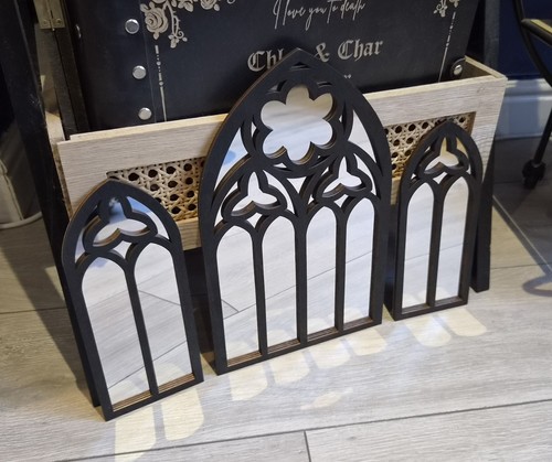 Black gothic cathedral arched - gothic,