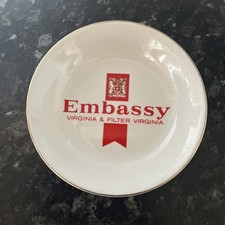 Vintage Embassy Virginia & Filter Virginia Cigarettes Small Dish