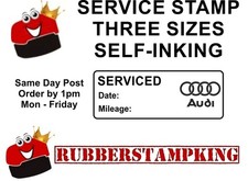 AUDI Self-Inking Rubber Stamp