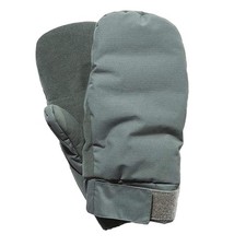 NEW - Official Snow Peak FR 2L Down Mittens Grey / Khaki
