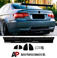 BMW M2 M3 M4 E90 F80 F82 GTS Style Gloss Black Rear Boot Spoiler Wing Body Kit