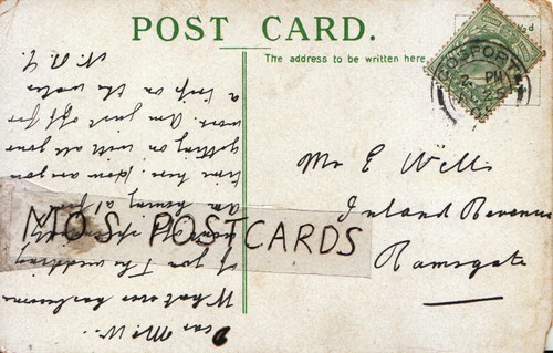 Genealogy postcard wills - -,