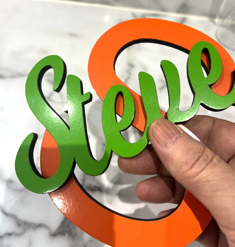 Custom letter capitalized name - custom,