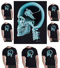 Sport/Fitness On The Brain X-Ray Mens  Cotton T-Shirt *Choose Your Sport*