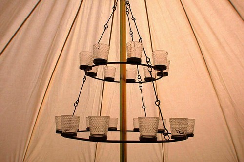 Double tier tea light - double,